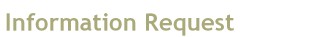 Information Request